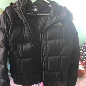 The North Face Chocolate brown jacket size large